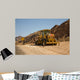 Artists Drive Construction Machines Wall Decal