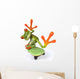 Frog Skateboard Wall Decal Design 2