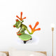 Frog Skateboard Wall Decal Design 2