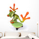 Frog Skateboard Wall Decal Design 2