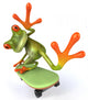 Frog Skateboard Wall Decal Design 2