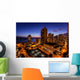 Night over Honolulu Wall Decal