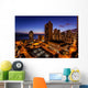 Night over Honolulu Wall Decal