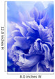 abstract blue flower background Wall Mural