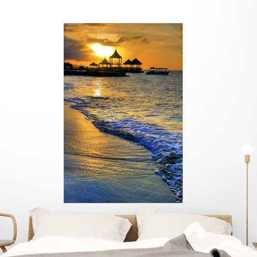 Pier Montego Bay Jamaica Wall Decal Design 2