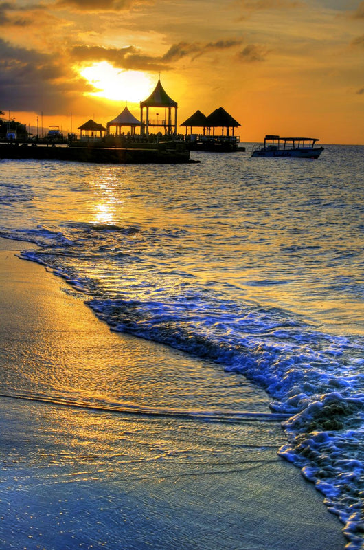 Pier Montego Bay Jamaica Wall Decal Design 2