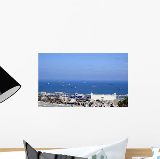 Haifa Harbor Wall Decal