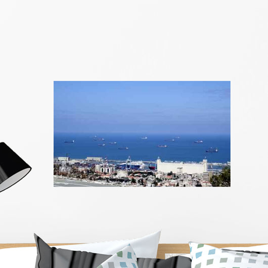 Haifa Harbor Wall Decal