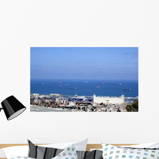 Haifa Harbor Wall Decal