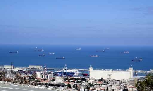 Haifa Harbor Wall Decal