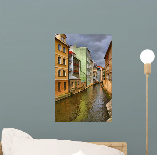 Prague Watercourse Wall Decal