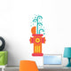 Street Fire Hydrant Open Wall Decal