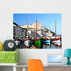 Sailboat Bonifacio Wall Decal