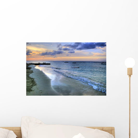 Pier Beach Montego Bay Wall Decal Design 2