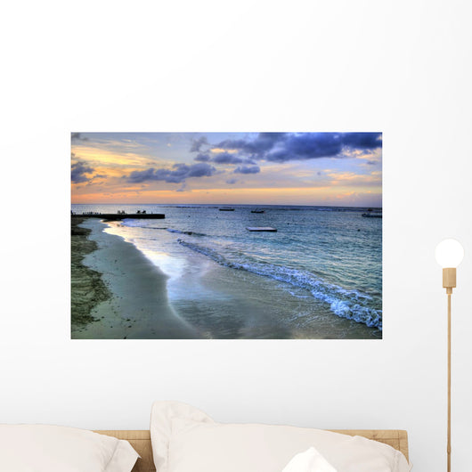 Pier Beach Montego Bay Wall Decal Design 2