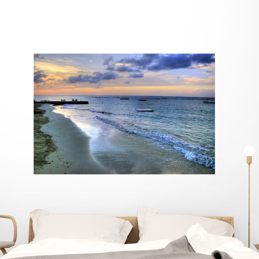 Pier Beach Montego Bay Wall Decal Design 2