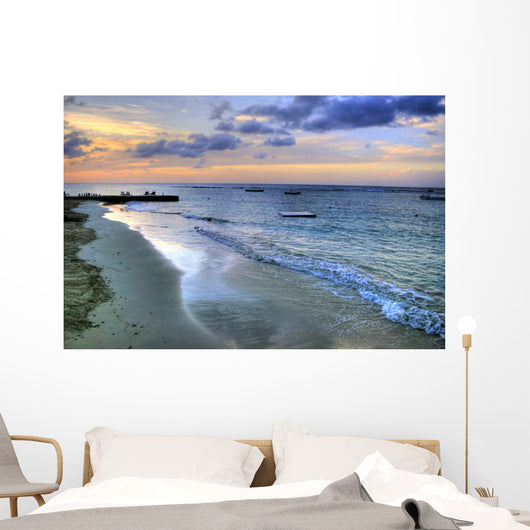 Pier Beach Montego Bay Wall Decal Design 2