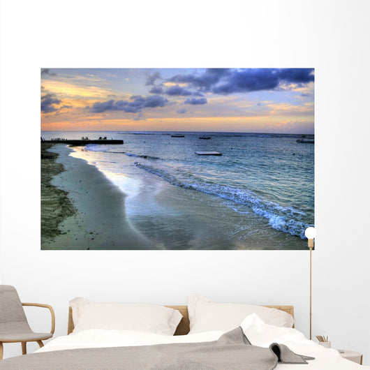 Pier Beach Montego Bay Wall Decal Design 2