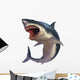 Great White Shark Wall Decal