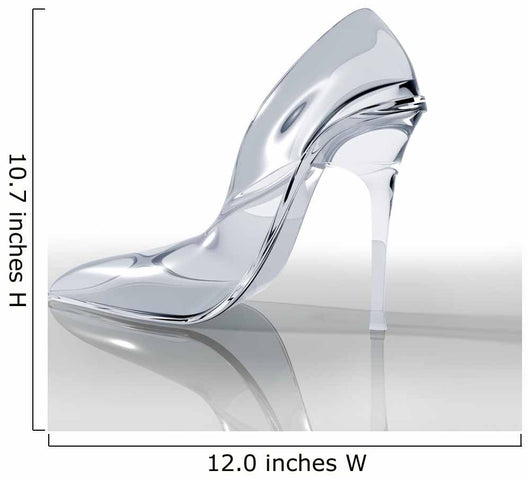 Glass Slipper Wall Decal