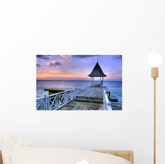 Montego Bay Pier Caribbean Wall Decal