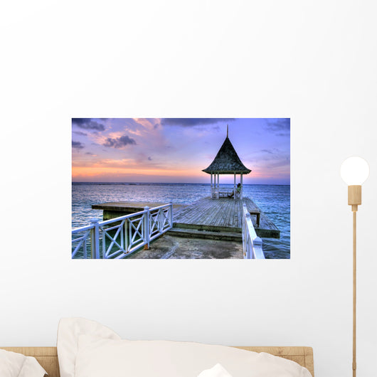 Montego Bay Pier Caribbean Wall Decal