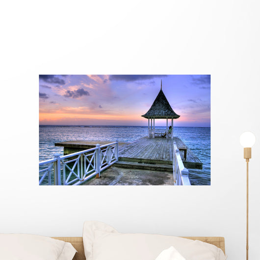 Montego Bay Pier Caribbean Wall Decal