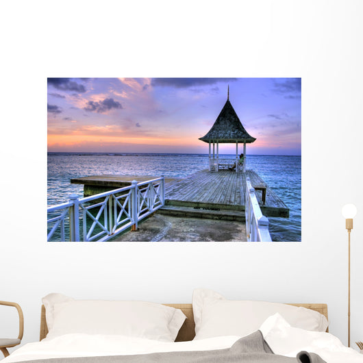 Montego Bay Pier Caribbean Wall Decal