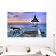 Montego Bay Pier Caribbean Wall Decal