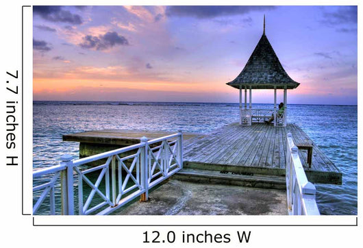 Montego Bay Pier Caribbean Wall Decal