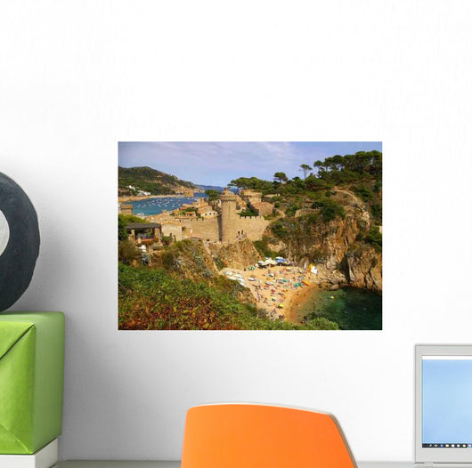 Tossa Mar Costa Brava Wall Decal