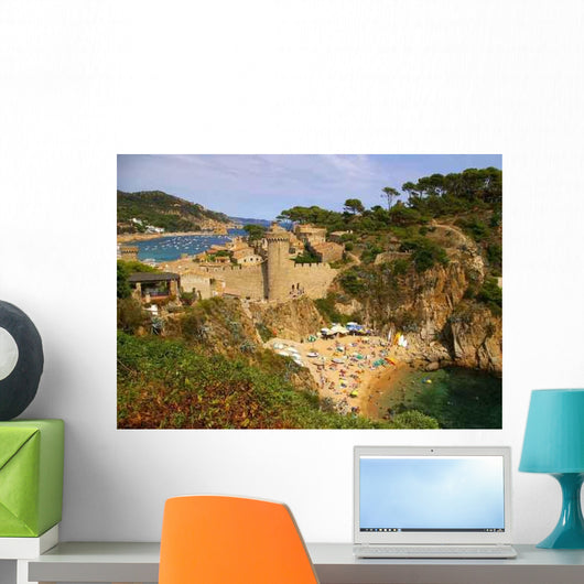Tossa Mar Costa Brava Wall Decal