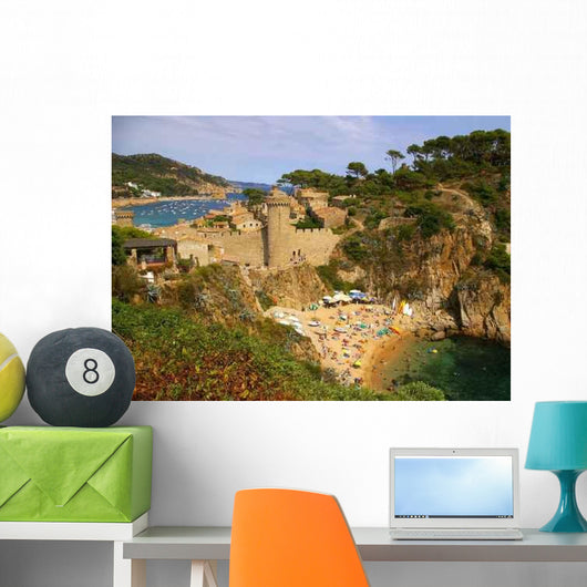 Tossa Mar Costa Brava Wall Decal
