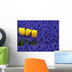Three Yellow Tulips Wall Decal