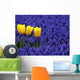 Three Yellow Tulips Wall Decal
