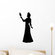 Fantasy Silhouettes Fabled Princess Wall Decal