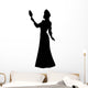 Fantasy Silhouettes Fabled Princess Wall Decal