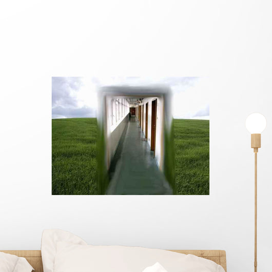 Transcendent Corridor Wall Decal