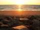 Amelie Sunrise Beach Wall Decal