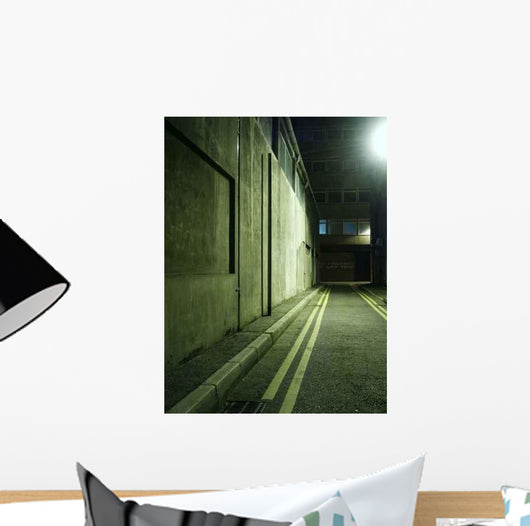Night Lane Wall Decal