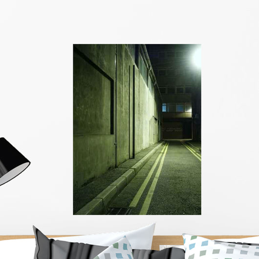 Night Lane Wall Decal