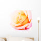 Delicate Yellow and Pink Wall Decal
