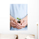 Seedling Hands Wall Decal