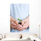 Seedling Hands Wall Decal