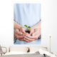 Seedling Hands Wall Decal