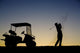 Golf Silhouette Wall Decal