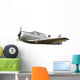 War Propeller Fighter Plane Wall Decal