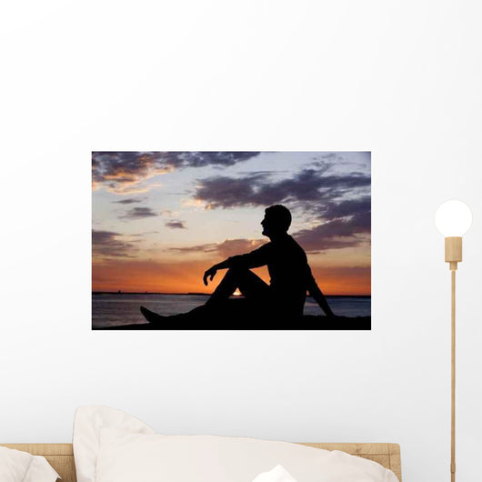 Serenity Silhouette Wall Decal