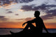 Serenity Silhouette Wall Decal