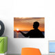 Touching Sun Wall Decal